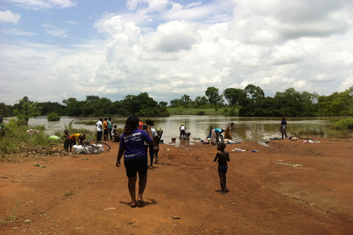 Across water bodies